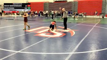 125 lbs Semifinal - Rocco Monteferrante, Alvernia University vs Elliot Rivera, Shenandoah University