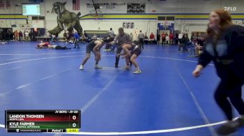 JV-20 lbs Round 3 - Landon Thomsen, North Linn vs Kyle Farmer, Cedar Rapids Jefferson