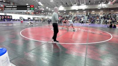 165 lbs Champ. Round 2 - Cannon Carey, Concordia (Neb.) vs Braden Getz, Marian University (IN)