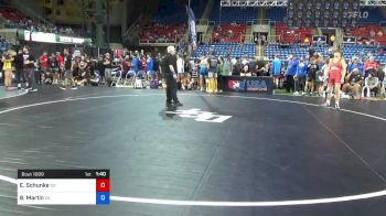 160 lbs Rnd Of 64 - Elijah Schunke, South Dakota vs Brady Martin, Kansas