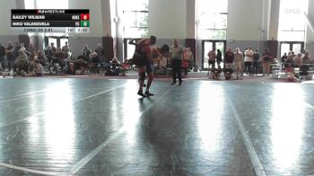 157 lbs Consi Of 8 #1 - Bailey Wilman, Noke Wrestling RTC vs Niko Valenzuela, Presbyterian