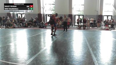 157 lbs Consi Of 8 #1 - Bailey Wilman, Noke Wrestling RTC vs Niko Valenzuela, Presbyterian