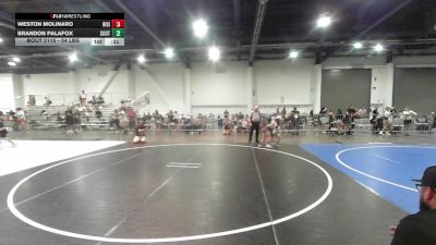 54 lbs Quarterfinal - Weston Molinaro, Rising Sun WC vs Brandon Palafox, Southwest Stallions WC