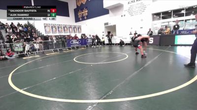 126 lbs Champ. Round 1 - Alek Ramirez, Laguna Beach vs Salvador Bautista, Palm Desert
