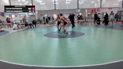 126 lbs Round 5 - Dylan Frothinger, Fighting Squirrels Wrestling Club vs Sawyer Anderson, Sublime Wrestling Academy