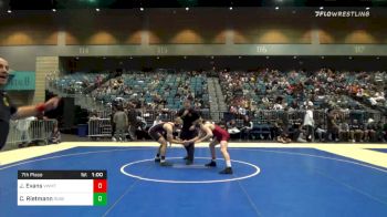 160 lbs 7th Place - Jeremy Evans, Viewmont vs Colin Rietmann, Roseburg