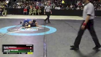 5A 113 lbs Semifinal - Marcus Williams, Rio Rancho vs Elias Mendiola, Santa Fe