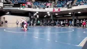 106 lbs Champ. Round 3 - Jordan Lowe, Unattached vs Matthew Blanke, Barrrington