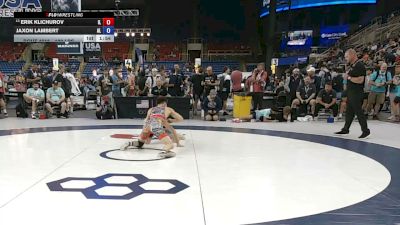 120 lbs Champ. Rd Of 64 - Erik Klichurov, Illinois vs Jaxon Lambert, Alabama