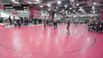 120 lbs Champ. Round 1 - Jack Hood, Granite Hills vs Nico Vazquez, Bonita