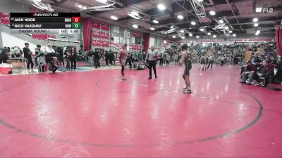120 lbs Champ. Round 1 - Jack Hood, Granite Hills vs Nico Vazquez, Bonita