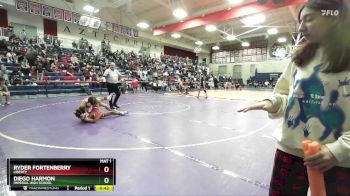 126 lbs Cons. Round 6 - Ryder Fortenberry, Liberty vs Diego Harmon, Imperial High School