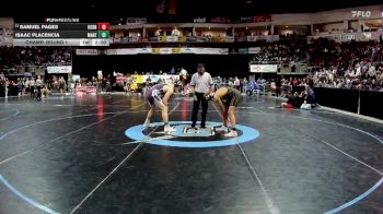 5A 160 lbs Champ. Round 1 - Samuel Pages, Hobbs vs Isaac Placencia, Manzano
