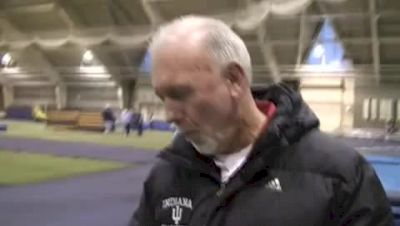 Indiana coach Ron Helmer after 2010 Meyo Invite