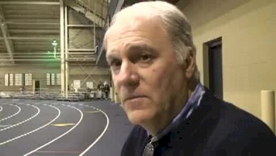 Notre Dame coach Joe Piane talks about the oversized track and his squad