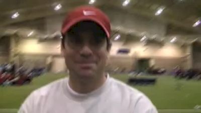 Ohio State coach Robert Gary after the 2010 Meyo Invite