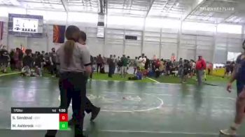 170 lbs Round Of 32 - Abram Foreman, Askeo vs Darian Thacker, Roseburg WC