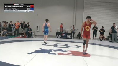 67 kg Cons. Rd Of 32 - Alexander Rodriguez, Scott City Takedown Club vs Nicolas Trujillo, Community Youth Center - Concord Campus Wrestling