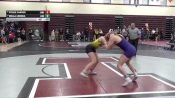 135 lbs Cons. Round 1 - Bella Lebeda, Alburnett vs Rylee Carter, Louisa-Muscatine