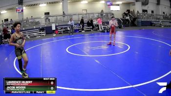 110 lbs 5th Place Match - Lawrence Hilbert, ONE Wrestling Academy vs Jacob Woods, Vici Wrestling Club