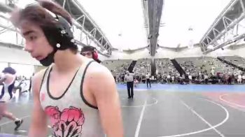 128 lbs Consi Of 16 #2 - Jewell Williams, TEAM BARRACUDA vs Ricardo Balanzategui Jr, Bitetto Trained Wrestling