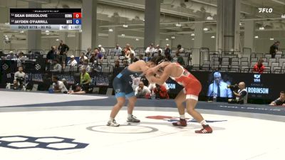 80 kg Semis - Sean Breedlove, Red Cobra Wrestling Academy vs Jayden O'Farrill, M2 Training Center