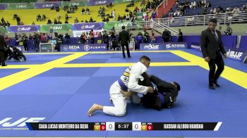 Hassan Ali Bou Hamdan vs Caua Lucas Monteiro Da Silva 2025 Brasileiro Jiu-Jitsu IBJJF