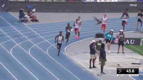 Youth Boys' 4x800m Relay Championship, Finals 1 - Age 13-14