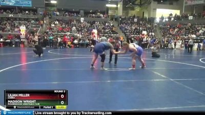 179-217 lbs Round 2 - Lilian Miller, Cobra vs Madison Wright, Powerhouse Wrestling Club