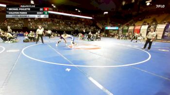 138 Class 4 lbs Cons. Round 2 - Michael Poulette, Christian Brothers College vs Colston Parks, Grain Valley