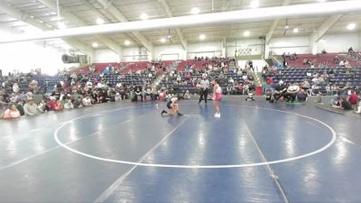 71 lbs 1st Place Match - Jayna Whitford, Team Pride Academy vs Chariana Peterson, Jordan Wrestling Club