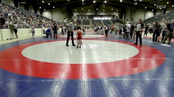 49 lbs 3rd Place - Griffin White, John Wayne Corcoran Wrestling Association vs Jaxon Fender, Woodstock Wrestling Club