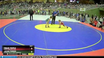 50 lbs Cons. Round 2 - Finlee Temple, Sweet Home Mat Club vs Jaydin Parker, Illinois Valley Youth Wrestlin