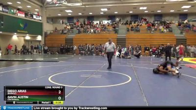 126 lbs Cons. Round 3 - Kameron Scott, Torrey Pines vs Aidan Grogan, Yorba Linda