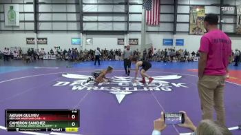 120 lbs Semis & 1st Wb (8 Team) - Akram Guliyev, RED LION WRESTLING CLUB vs Cameron Sanchez, EAST CAROLINA WRESTLING ACADEMY