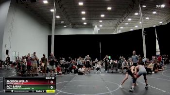 105 lbs Round 7 (8 Team) - Roy Barak, Junior Terps USA Allstars vs Jackson Wells, Dayton Bandits