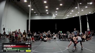 105 lbs Round 7 (8 Team) - Roy Barak, Junior Terps USA Allstars vs Jackson Wells, Dayton Bandits