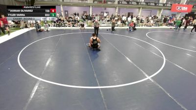 Junior Boys - 144 lbs Champ. Round 2 - Dorian Olivarez, Texas vs Tyler Varra, Colorado
