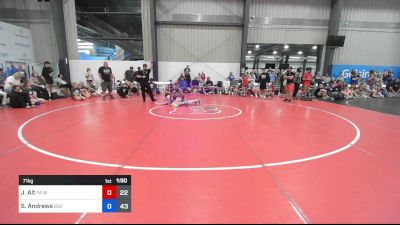 71 kg Consi Of 4 - Juliet Alt, PA West Black vs Sydney Andrews, Badger Girls Elite