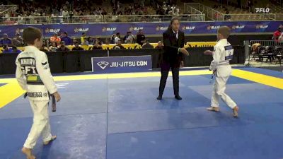 Dylan James Domercq vs Cru J Khoury 2026 Pan Kids Jiu-Jitsu IBJJF Championship