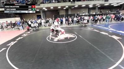 130 lbs Cons. Round 2 - Lexi Sawin, Unattached vs Kenzi Milestone, Unattached