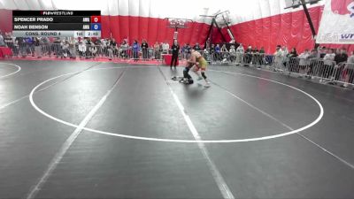 138 lbs Cons. Round 4 - Spencer Prado, AWA vs Noah Benson, Askren Wrestling Academy