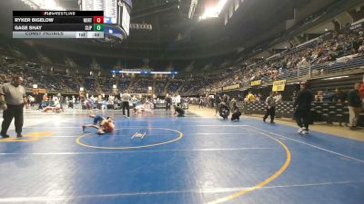 70 lbs Consy Pigtails - Ryker Bigelow, Northampton vs Gage Shay, Slippery Rock