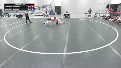 157 lbs Greyson Nielson, South Dakota Red vs Anthony Manno, California Blue