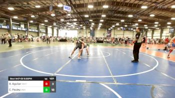 138 lbs Rr Rnd 2 - Ben Aguliar, Team Shutt Nation vs Carter Pauley, University Hawks Wrestling Club