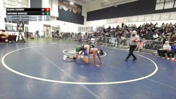 144 lbs Champ. Round 1 - Antonio Benitez, Eisenhower vs Elijah Cherry, Valencia (Placentia)