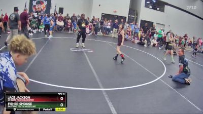 70 lbs Cons. Round 3 - Jace Jackson, Kc Elite Training Center vs Fisher Smouse, Eastside Youth Wrestling