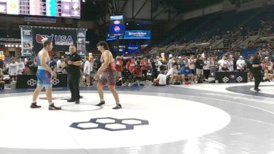 285 lbs Cons. Sub-rd Of 16 - Damian Bodiu, Texas vs Lance Clelland, Virginia