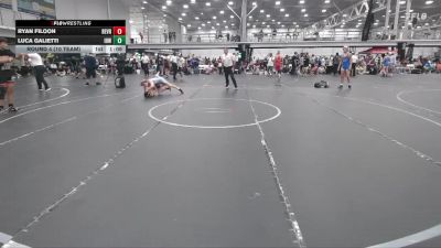 110 lbs Round 4 (10 Team) - Luca Galietti, Iron Horse White vs Ryan Filoon, Revival Riddlers