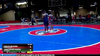 2A-285 lbs Cons. Round 2 - Carlos Reliford, Berrien County vs Christopher Martin, Southwest